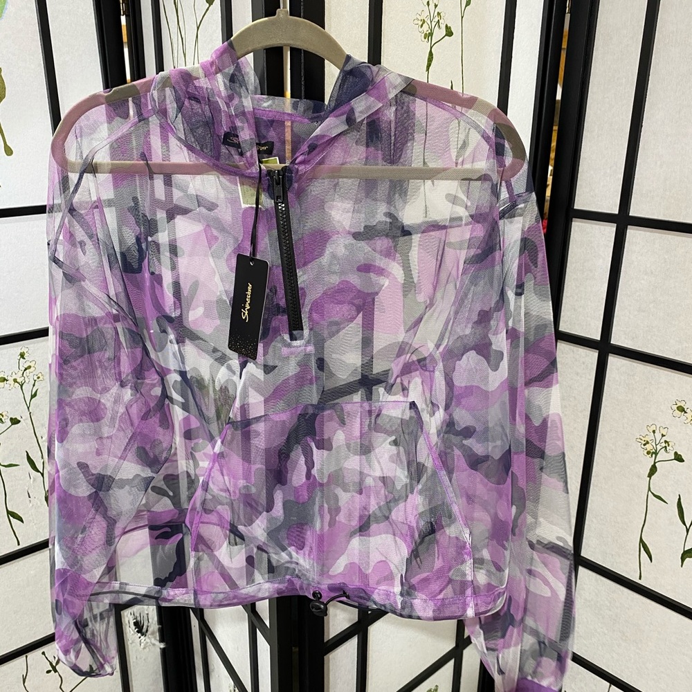 Purple pull over